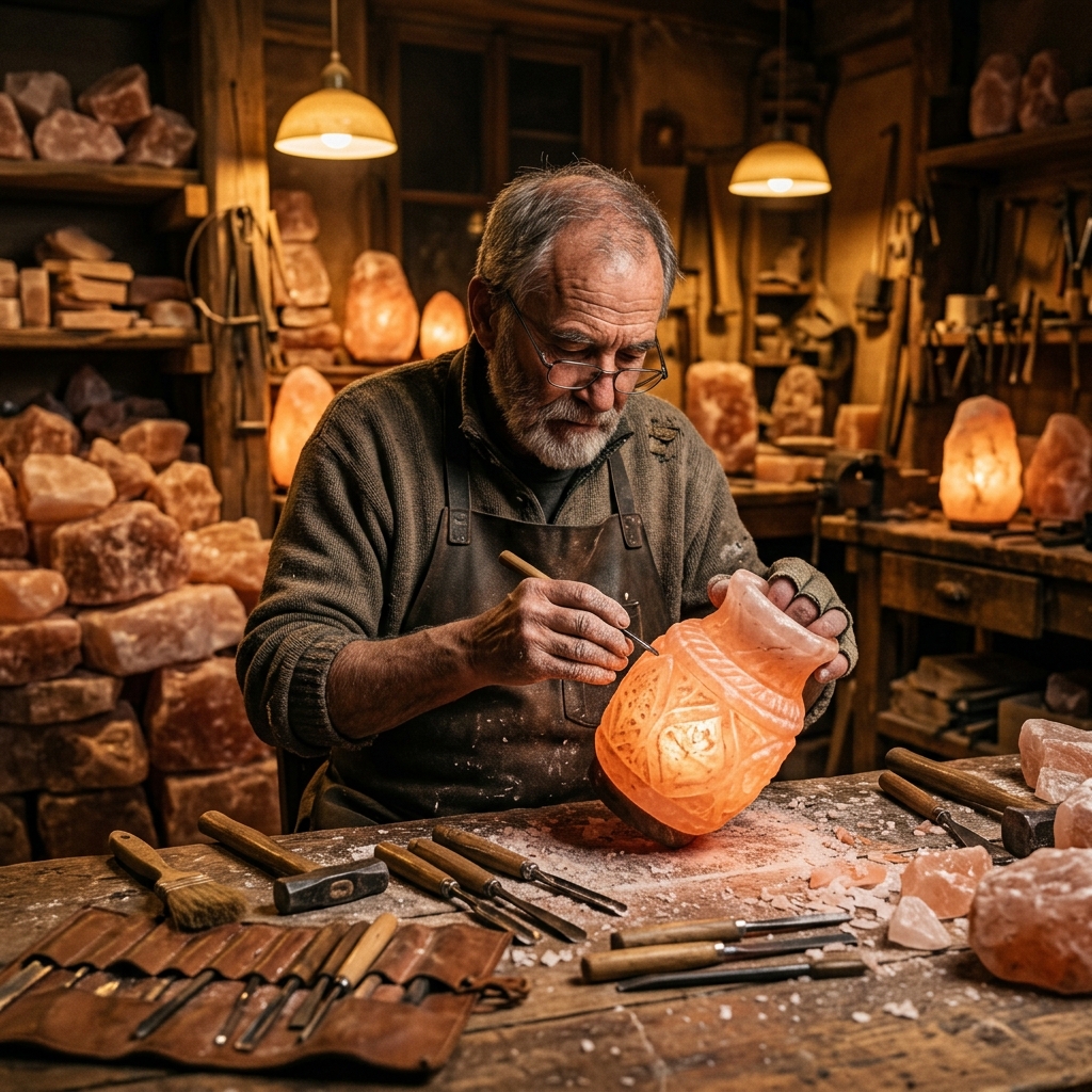 Khewra Salt Mine Artisanal Craftsmanship